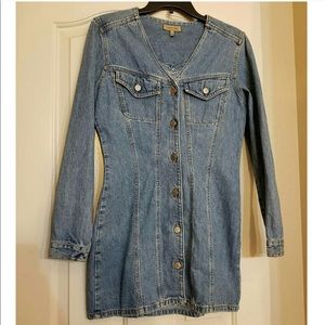 VINTAGE CALVIN KLEIN DENIM DRESS SIZE 8